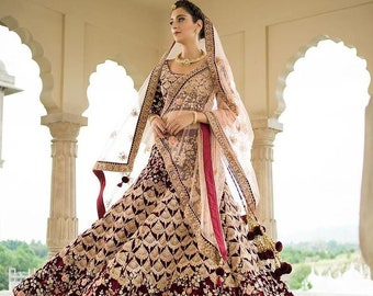 India Bridal Lehenga - Etsy Australia