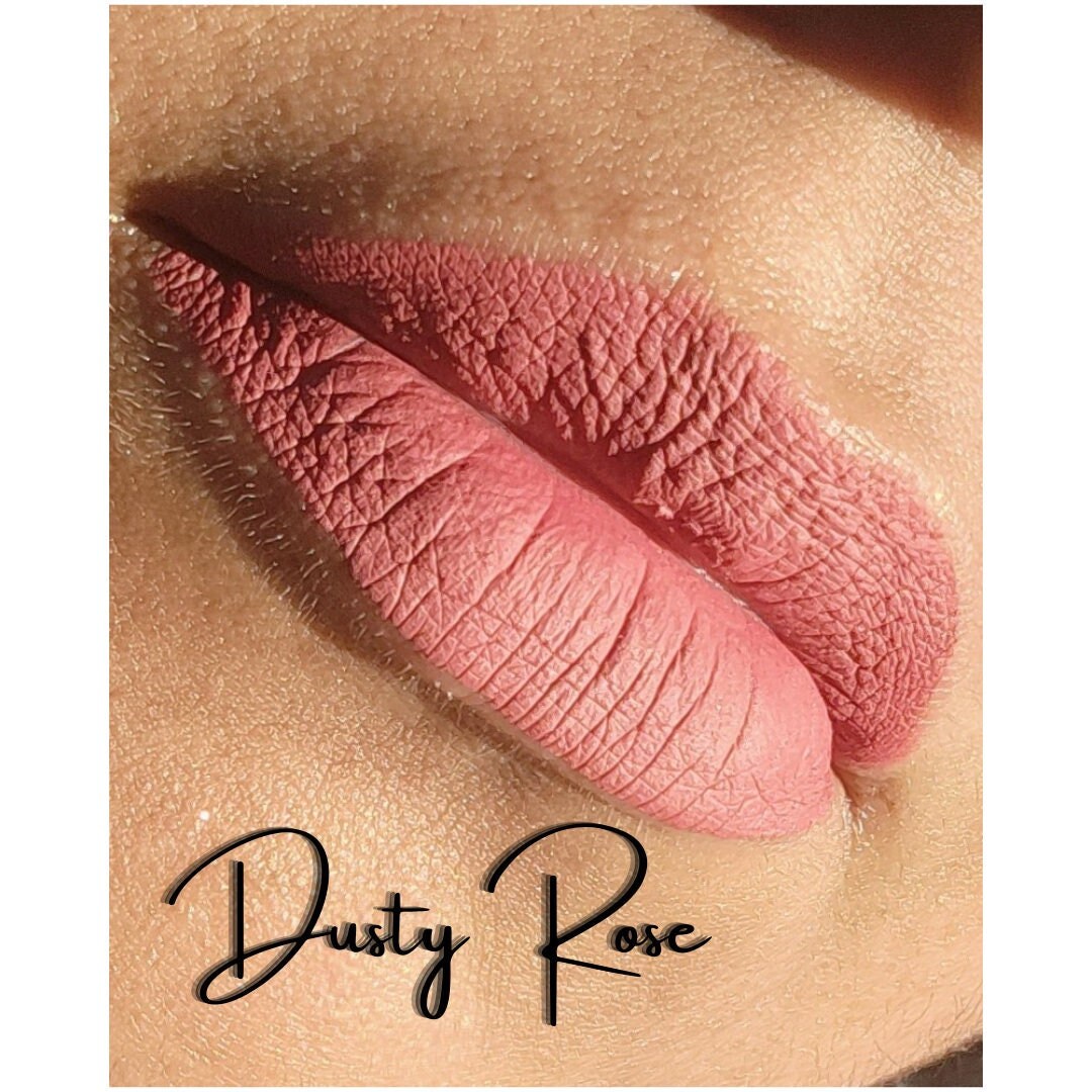 Dusty Rose - Velvety Kiss Matte Liquid Lipstick