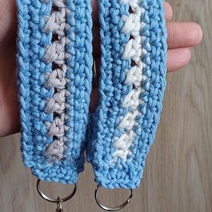 Wristlet, Keychain, Easy Crochet Pattern