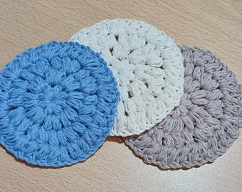 Round Crochet Coaster Pattern