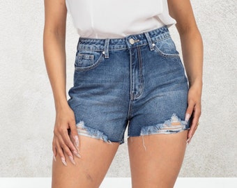 Size XS Vintage Y2K Zco Jean Shorts Low Rise Cuffed Rolled Hems Light Wash Denim Embroidered Flap Pockets Stretchy Fairy Grunge Cyber 2000s Etsy