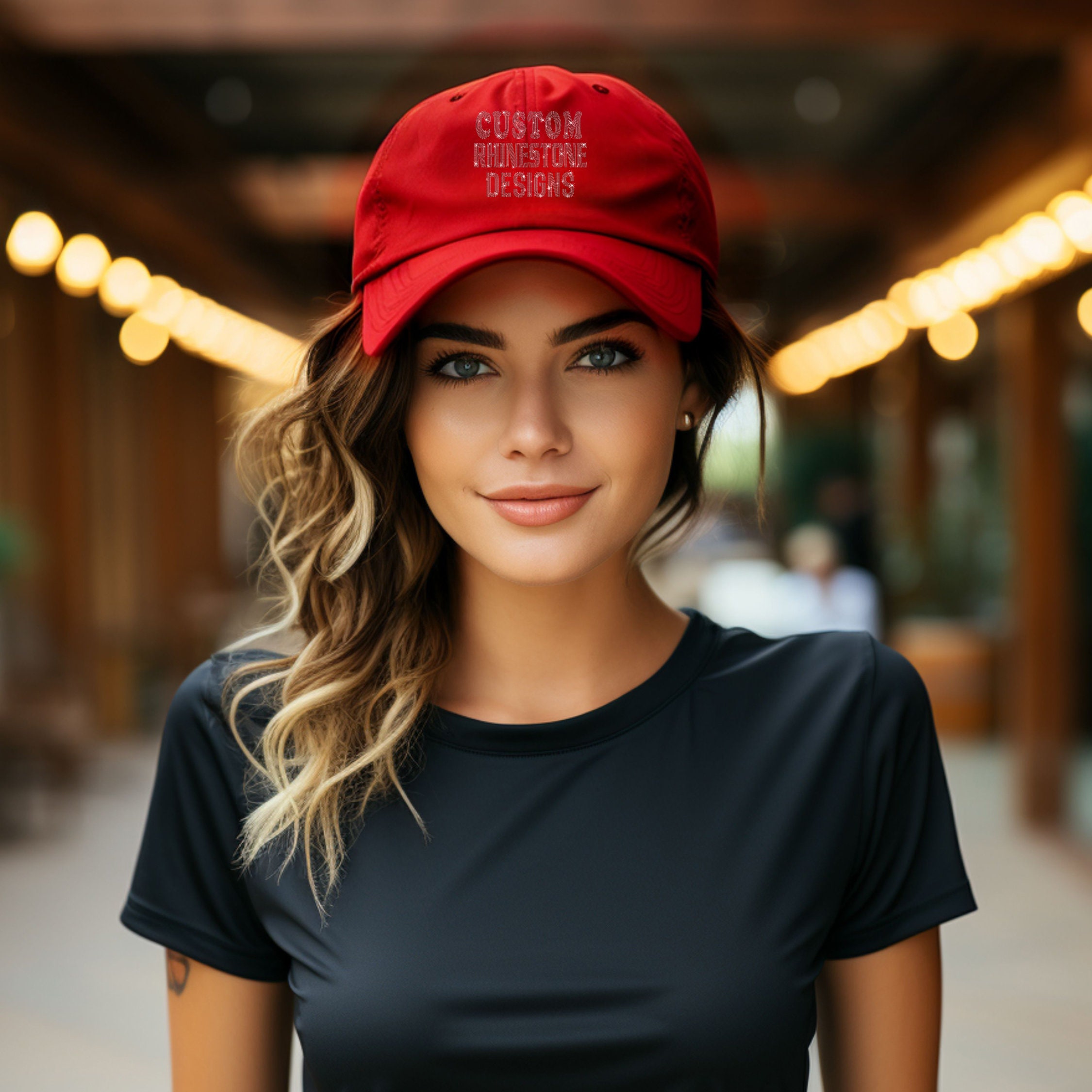 Custom Embroidered Logo Hat, Personalized Baseball Cap With Your Text ...