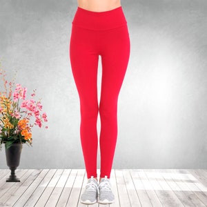 Customized Leggings for women, Buttery Ultra Soft Premium Leggings, Stretchy leggings for women, Personalized Yoga pants, Organic Cotton
