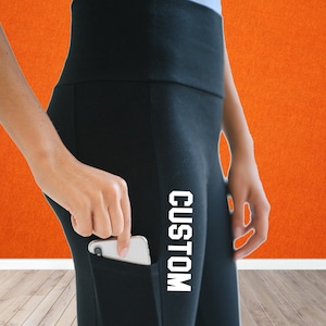 Organic cotton hot sale leggings with pockets