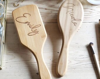 personalised baby hair brush