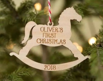 Personalized Customizable Christmas Pendant Ornament