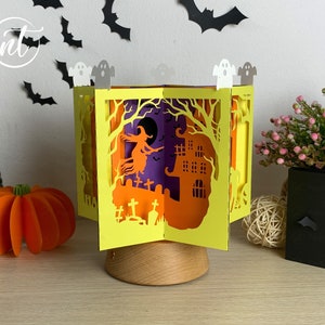Halloween Book Star Lantern Templates: SVG, PDF, PNG (Digital Download)