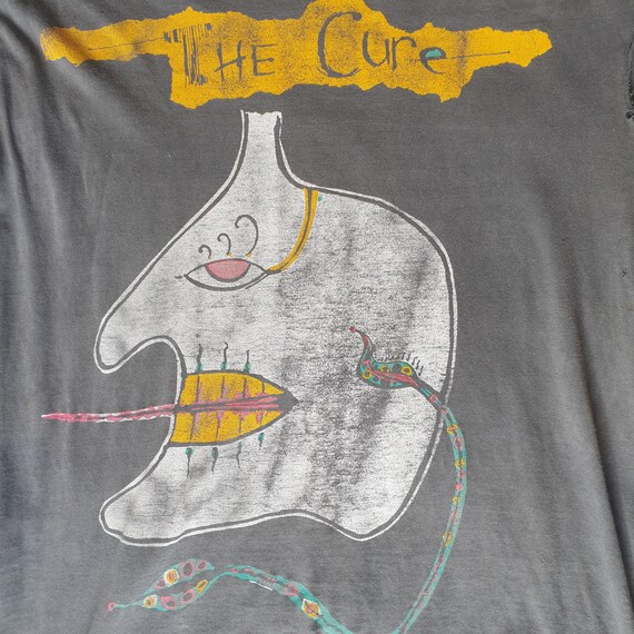 The Cure Vintage 1984 Tour T Shirt Robert Smith