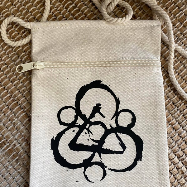 Coheed and Cambria Cool Crossbody Canvas Concert Bag / Purse