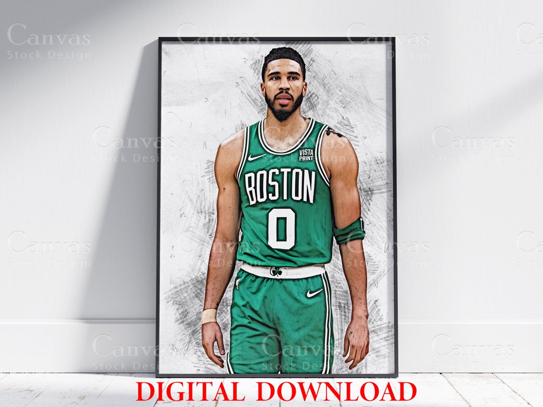 jayson tatum poster lebron