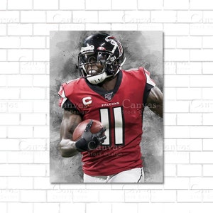 JULIO JONES 8X10 PHOTO TENNESSEE TITANS PICTURE NFL FOOTBALL STRETCHED OUT