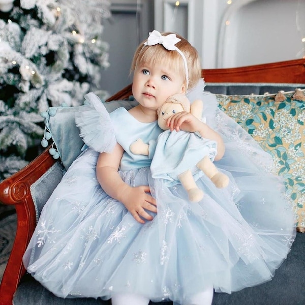 Snowflake Dress Etsy