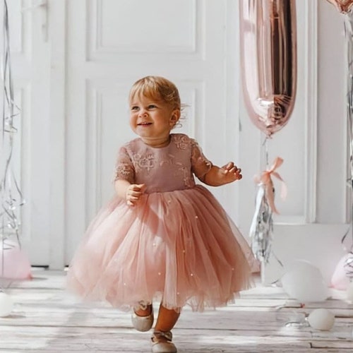Baby Girl Dress First Birthday Dress Birthday Dress Girls Etsy