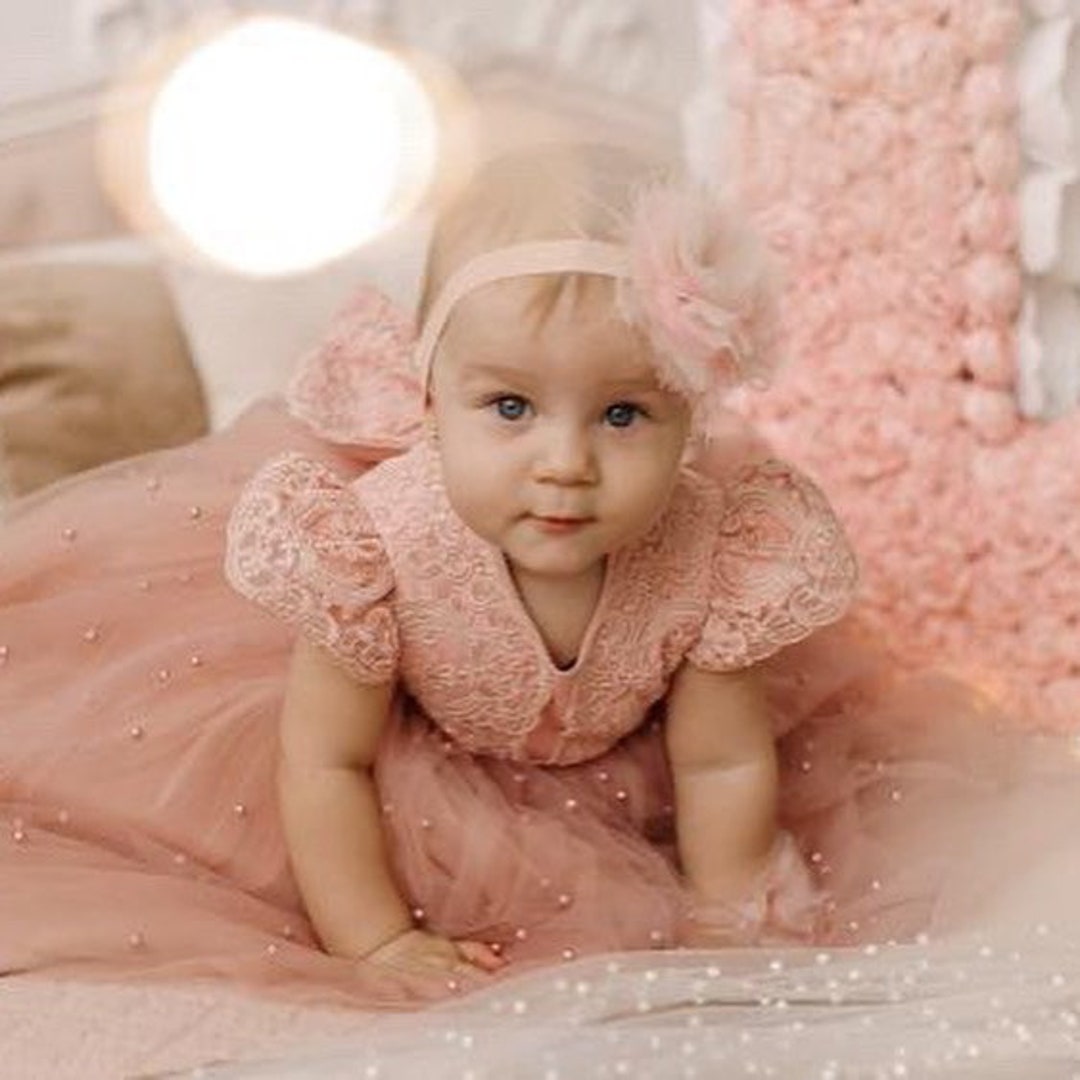 Baby Girl Dress Special Occasion Baby Girl Party Dress First Etsy