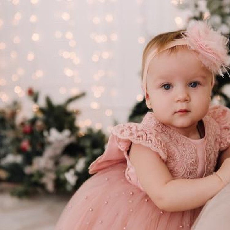Baby Girl Dress Special Occasion Baby Girl Party Dress First Etsy