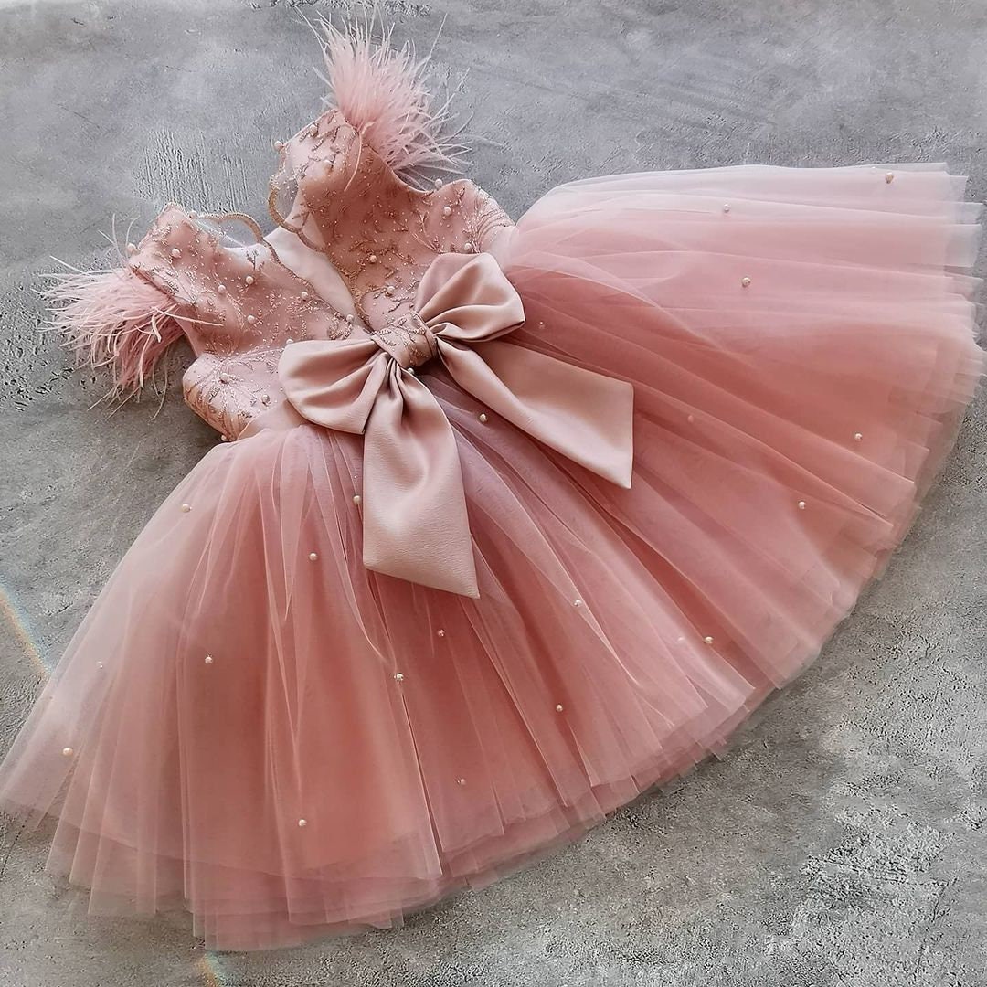 Baby Girl Dress 1st Birthday Birthday Outfit Girl Girls - Etsy