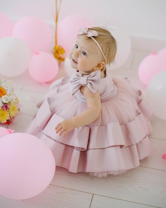  Baby girl princess birthday outfit First birthday