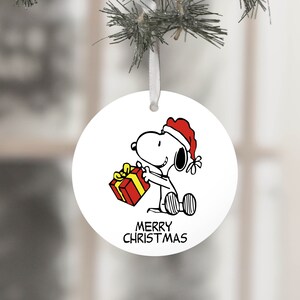 Christmas 21 Snoopy Tree Decoration Snoopy Christmas Tree Etsy Uk