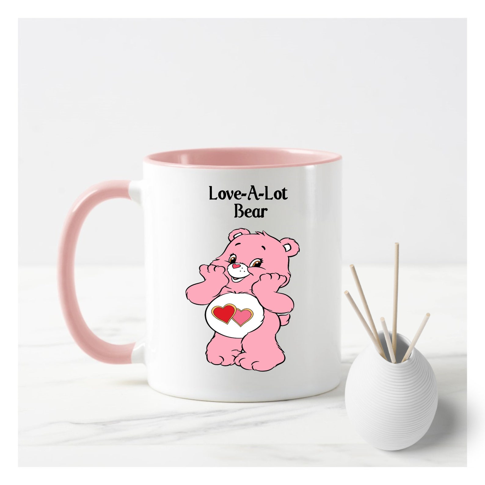 Care Bear Mug for Her Kitchen and Dining Personalised Mug Etsy UK