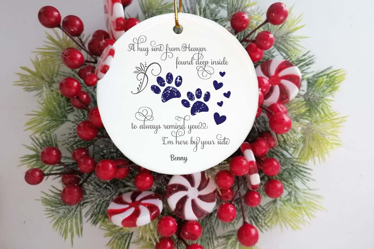Dog Memorial Christmas Decoration Pets Christmas Tree Etsy UK