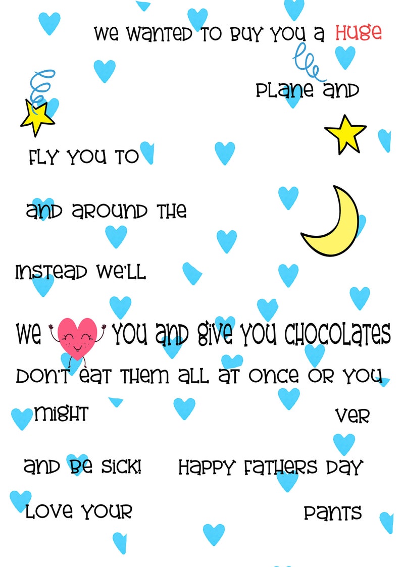 Digital Chocolate Poem Add Your Own Chocolate Chocolate Poem Etsy