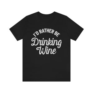 Drinking Wine Short Sleeve Tee