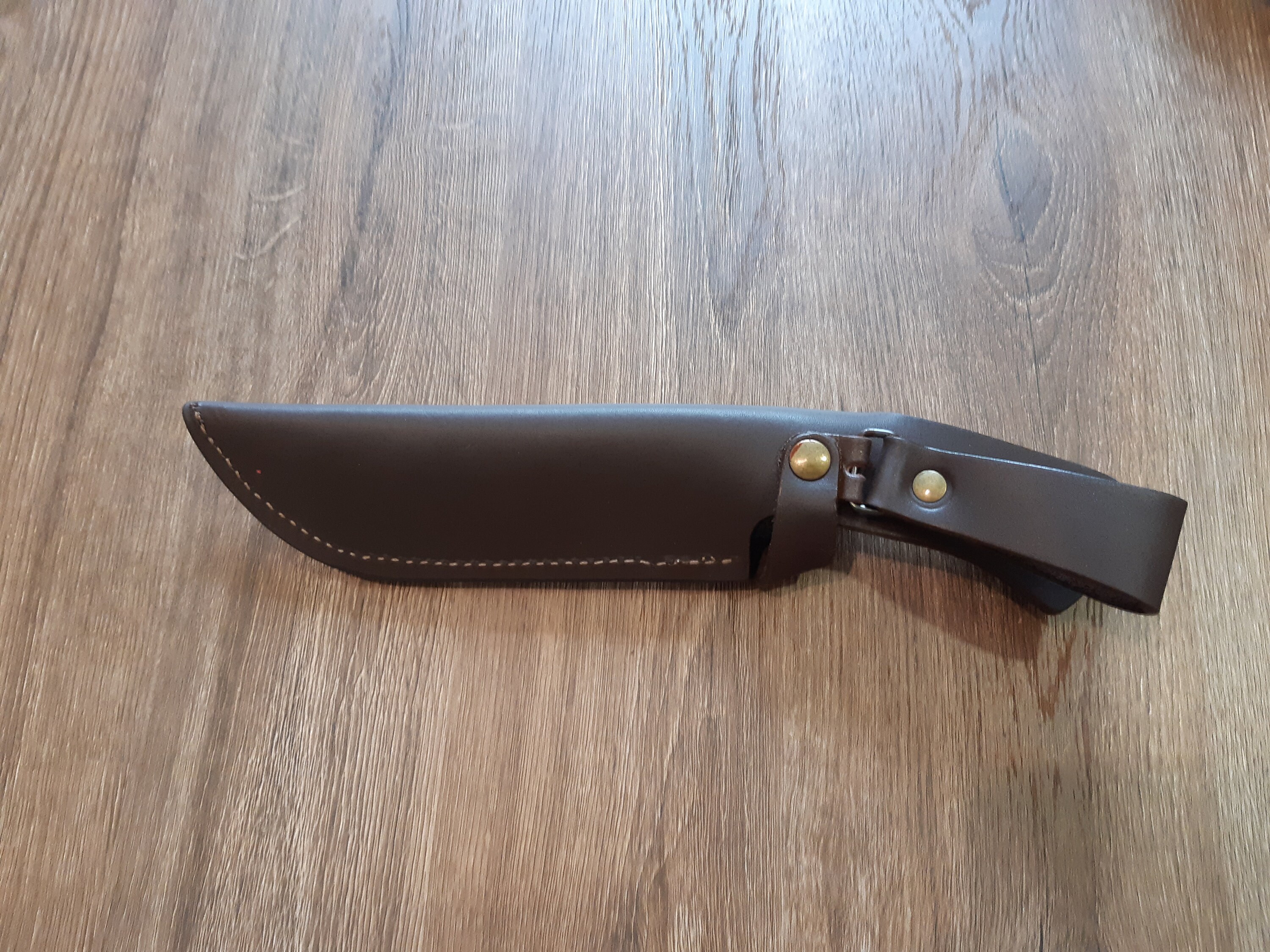 Leather Knife Sheath Small Hunting Knife Holder With Belt Loop Etsy