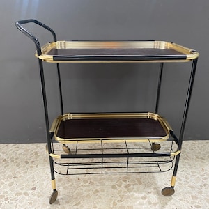 Ico Parisi Bar Trolley voor MB ITALIA uit de jaren 60