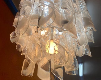 70s chandelier style Mazzega Toni Zuccheri