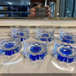 Set of 6 Murano Whisky Glasses