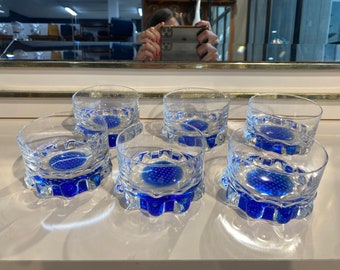 Set of 6 Murano Whisky Glasses