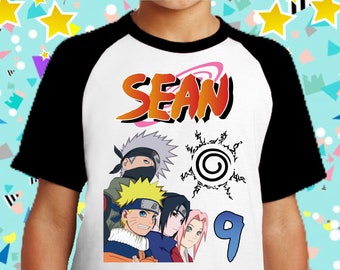 Naruto Shirt Etsy Naruto Shirt Etsy