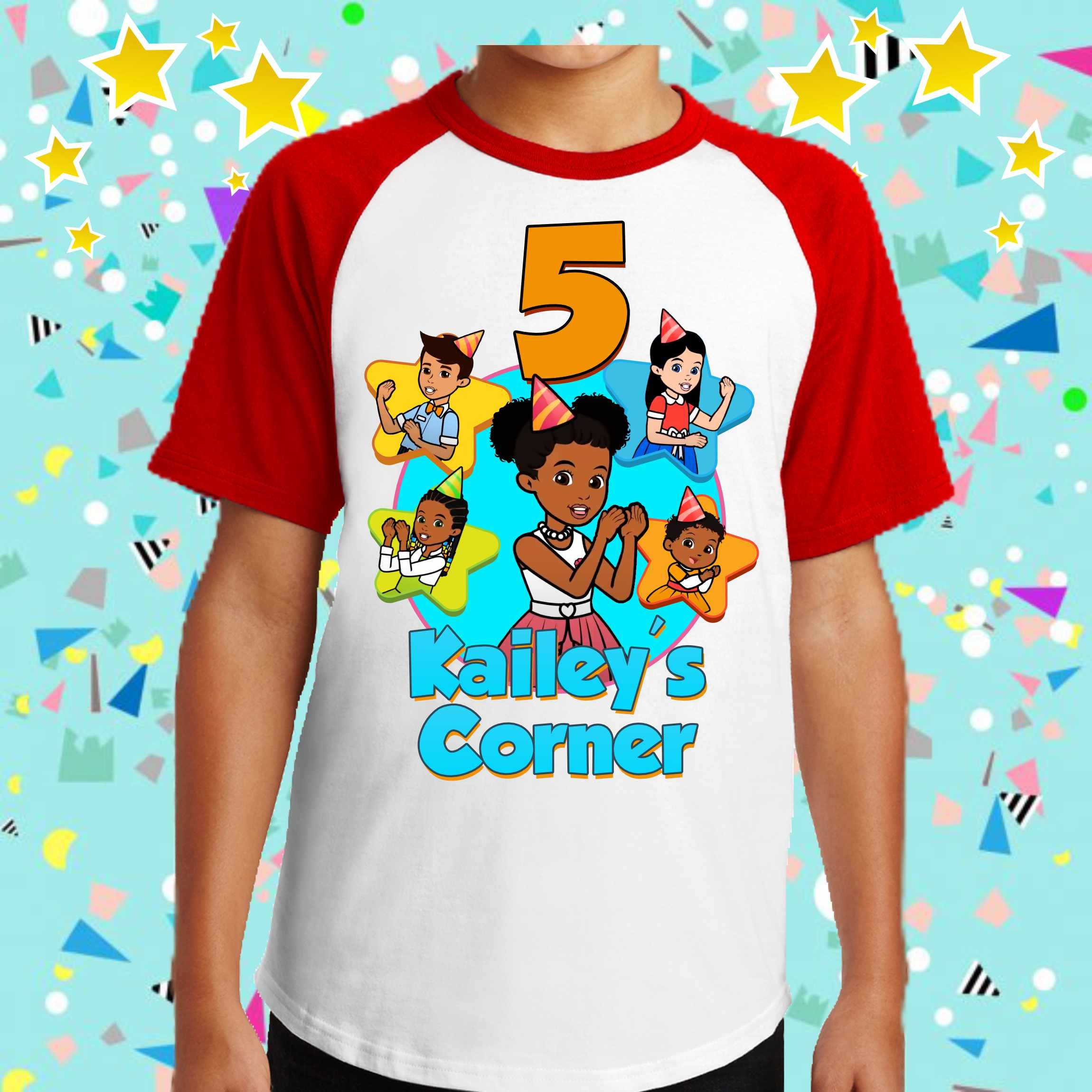 Personalized Gracie's Corner Birthday Shirt Family Etsy