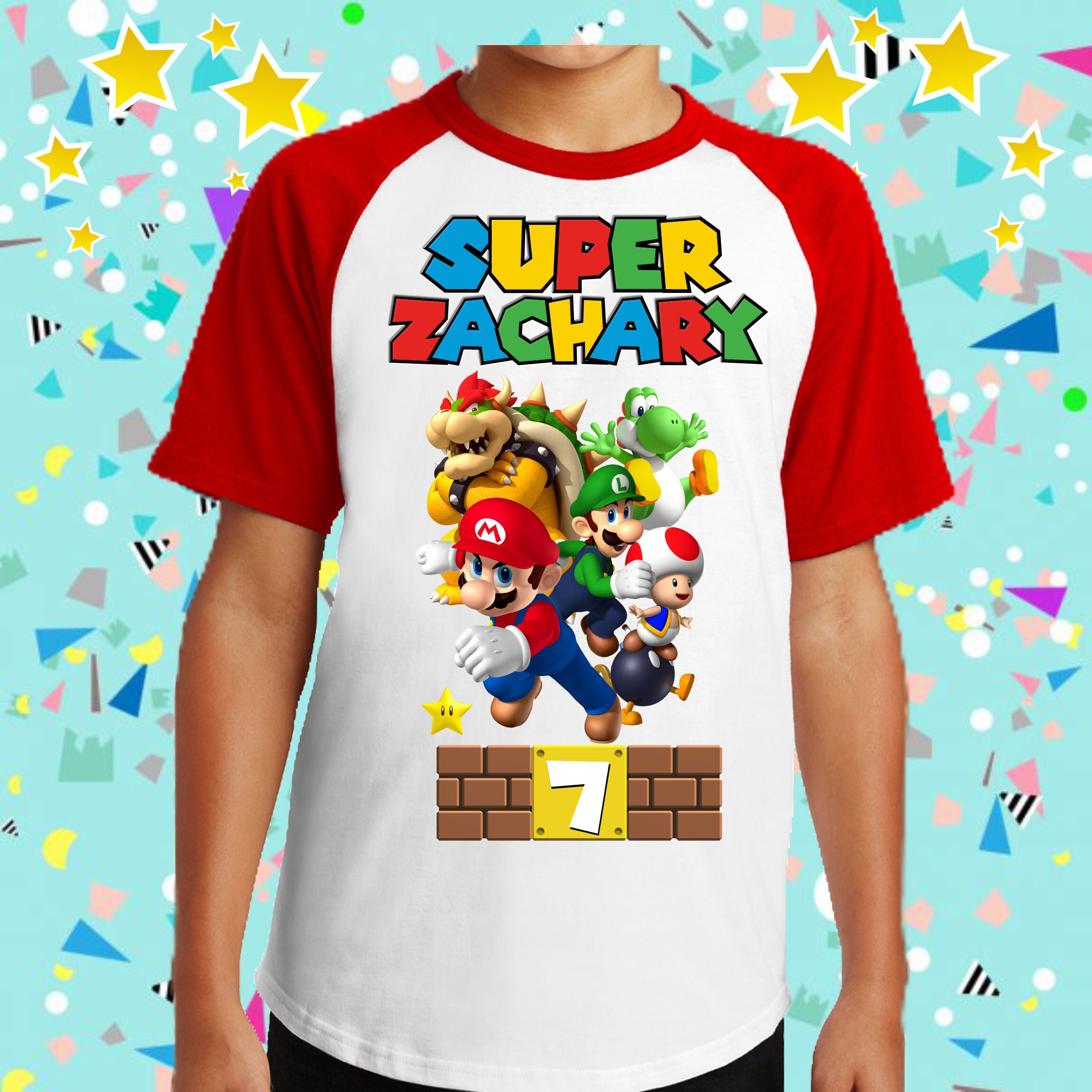 super mario bros shirt
