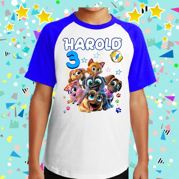 puppy dog pals 1st birthday shirt