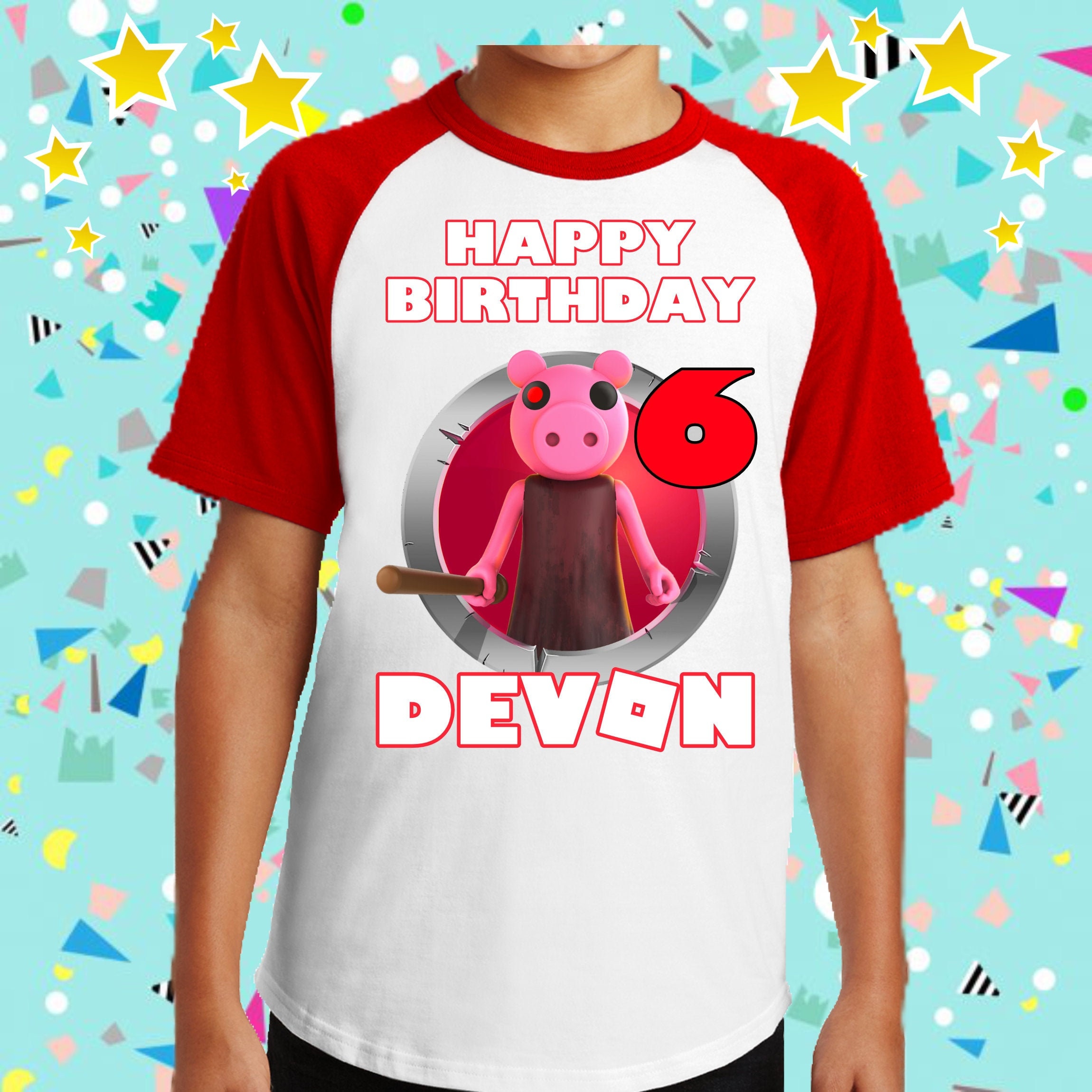 Roblox Piggy Tshirt Etsy M Xico Il 6c11 