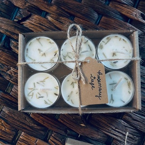 scented soy tea light candles