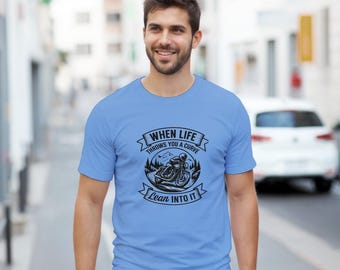Biker Lover T-Shirt: Motorcycle Rider Gift - Father's Day Tee