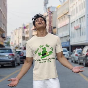 Camiseta divertida del Día de San Patricio: Camiseta irlandesa &quot;No te quites el sombrero&quot;