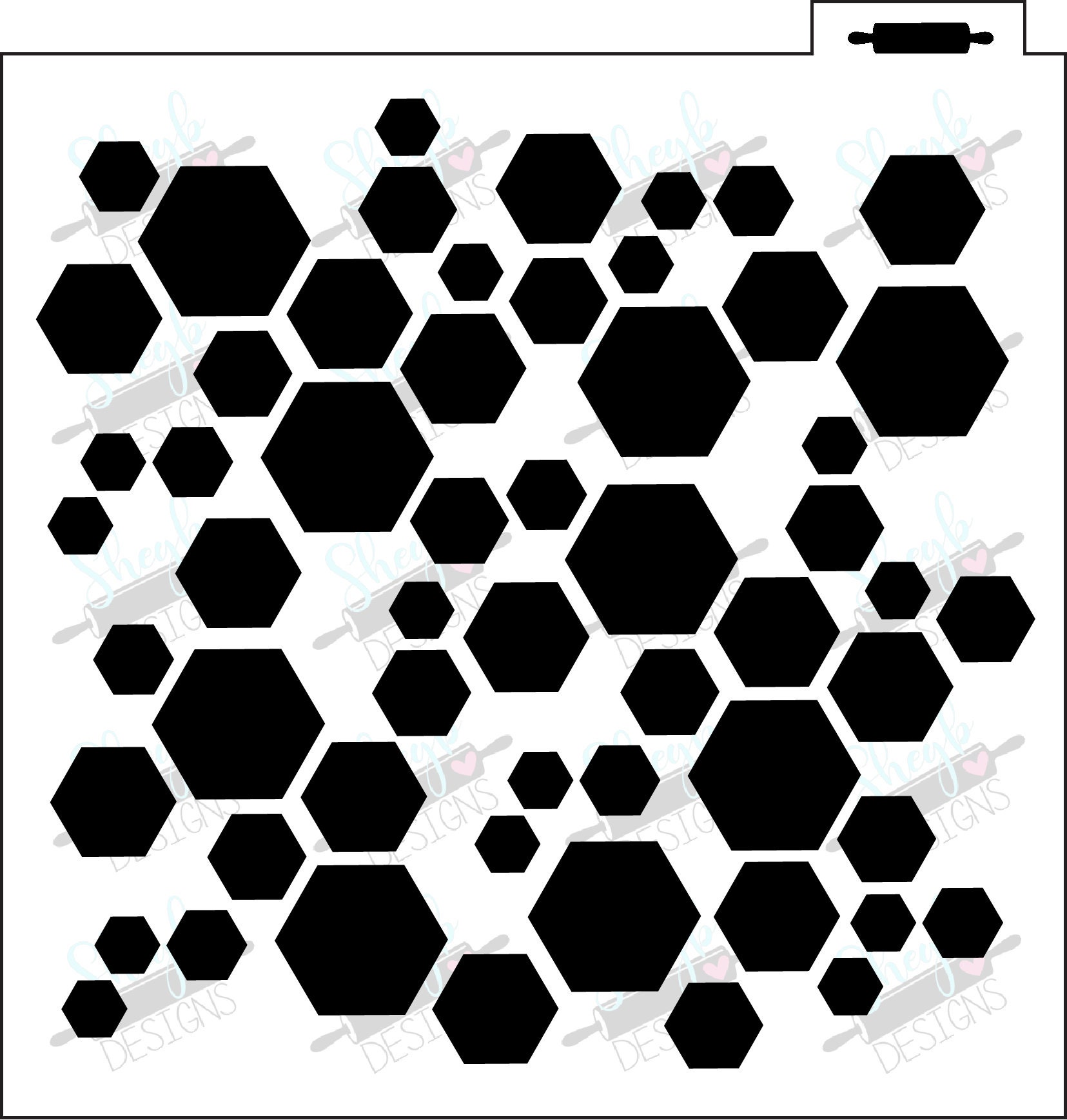 27-00077 RSC Honeycomb Stencil