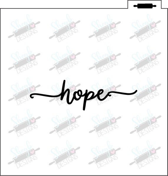 Hope Stencil Etsy hope-stencil-etsy