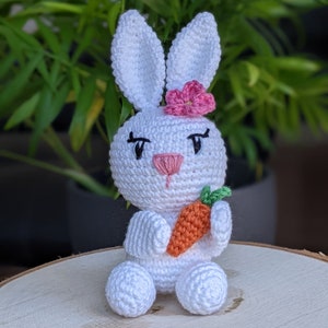 Bunny pattern, Crochet bunny pdf, PDF pattern, Easter pattern, cute crochet bunny, crochet bunny toy, bunny pdf pattern, cute bunny