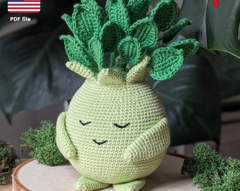 Crochet Forest Spirit Amigurumi Pattern, Doll (PDF Pattern)
