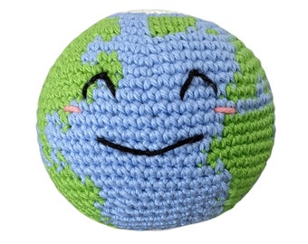 Crochet Earth Toy-Muster, Weltraum-Thema (PDF-Häkelanleitung)