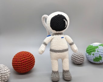 Crochet Astronaut Toy Pattern, Space Theme (PDF Pattern)