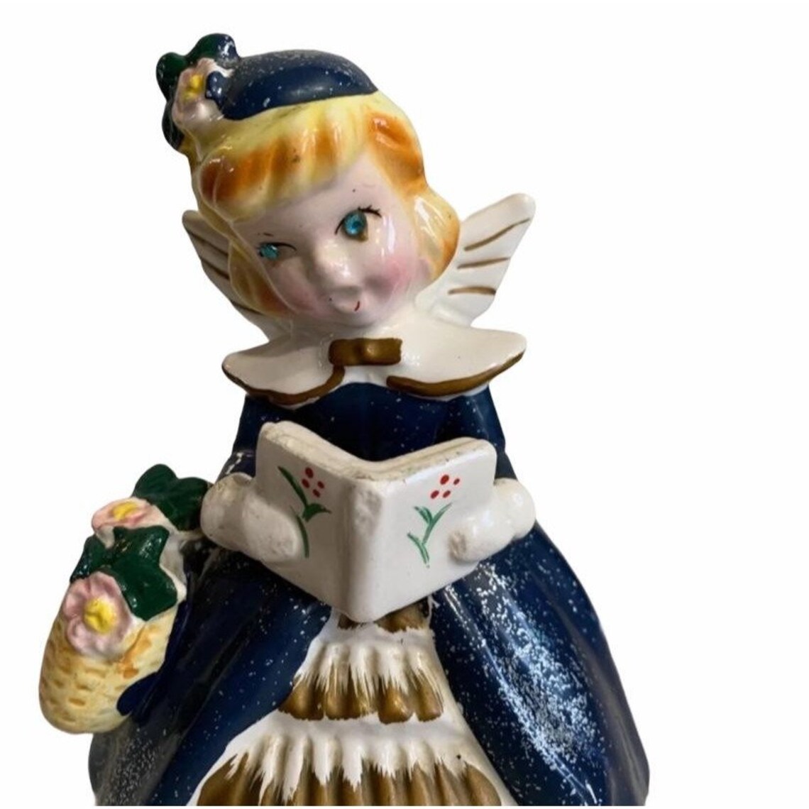 Vintage Kreiss Ceramic Angel Figurine Etsy