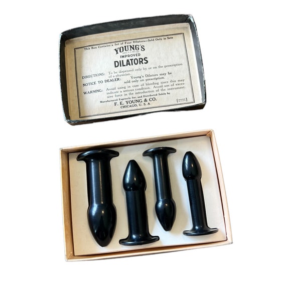Vintage Dr. Youngs Rectal Dilator's Set of 4 Original Box Etsy