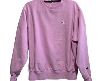 champion pink sweater