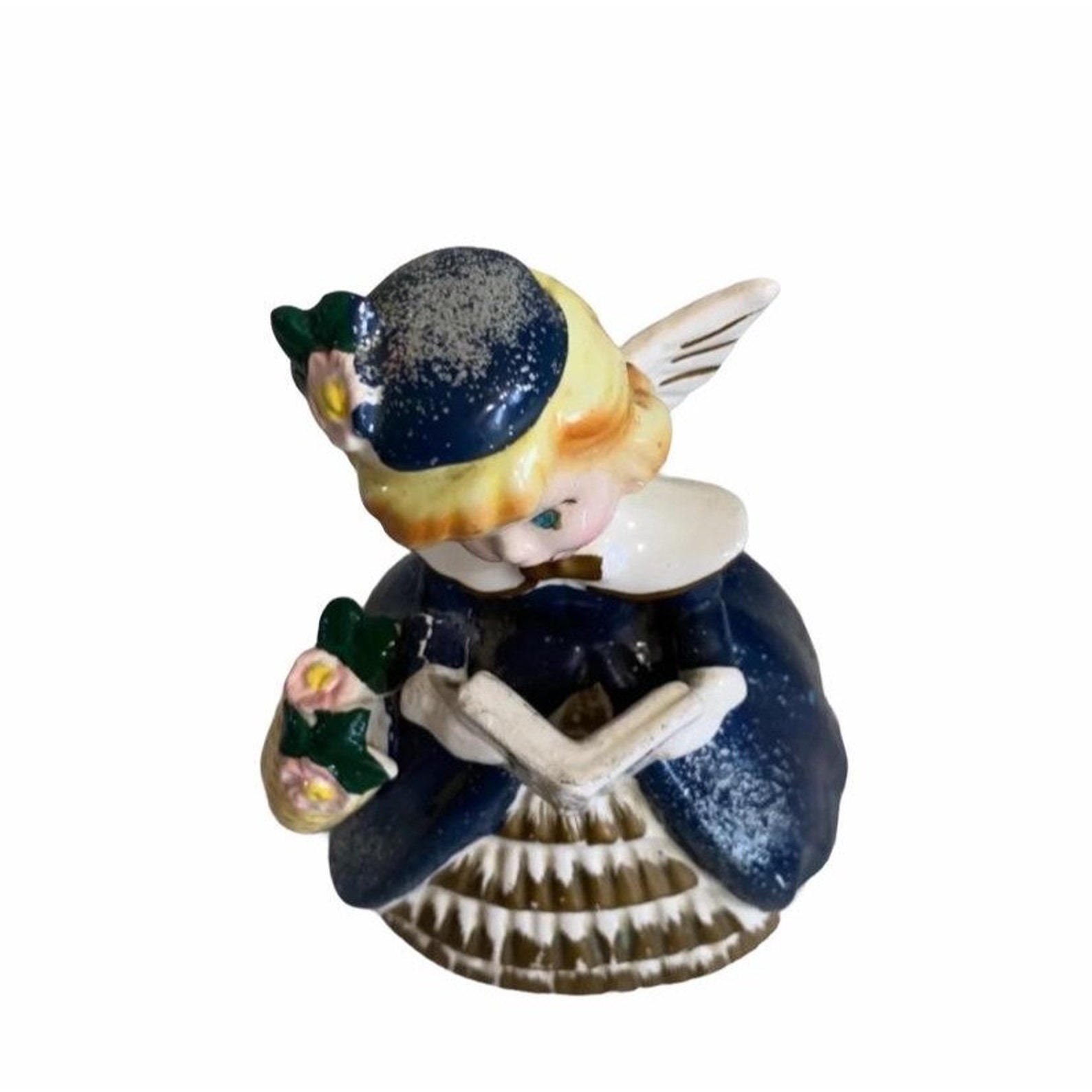 Vintage Kreiss Ceramic Angel Figurine Etsy