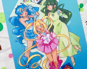 Michel From Mermaid Melody Print 11x17 - Etsy